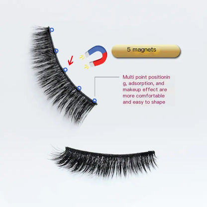 NUBELA™ Set Magnético con 5 pares de pestañas