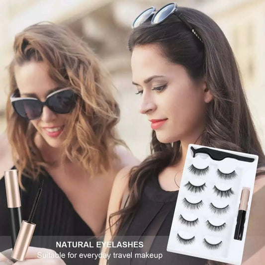 NUBELA™ Set Magnético con 3 pares de pestañas